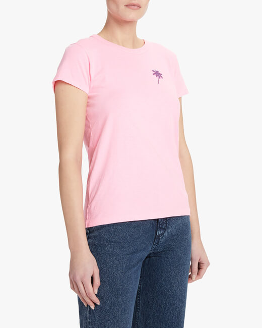 Two-Tone Palm Tree Tee