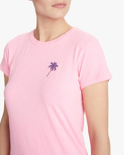Two-Tone Palm Tree Tee