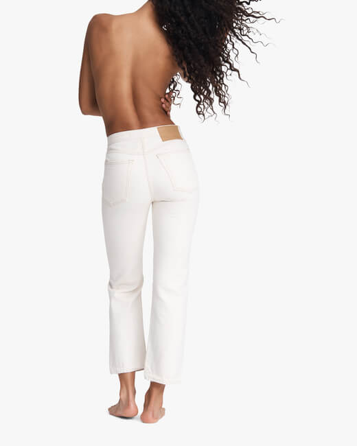 Maya High-Rise Ankle Straight Jeans