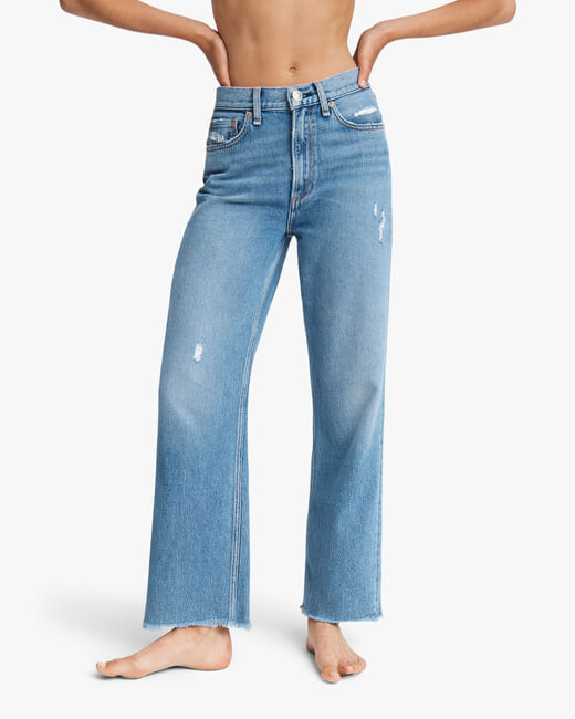 Ruth Super High-Rise Straight Jeans