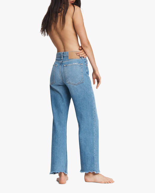 Ruth Super High-Rise Straight Jeans