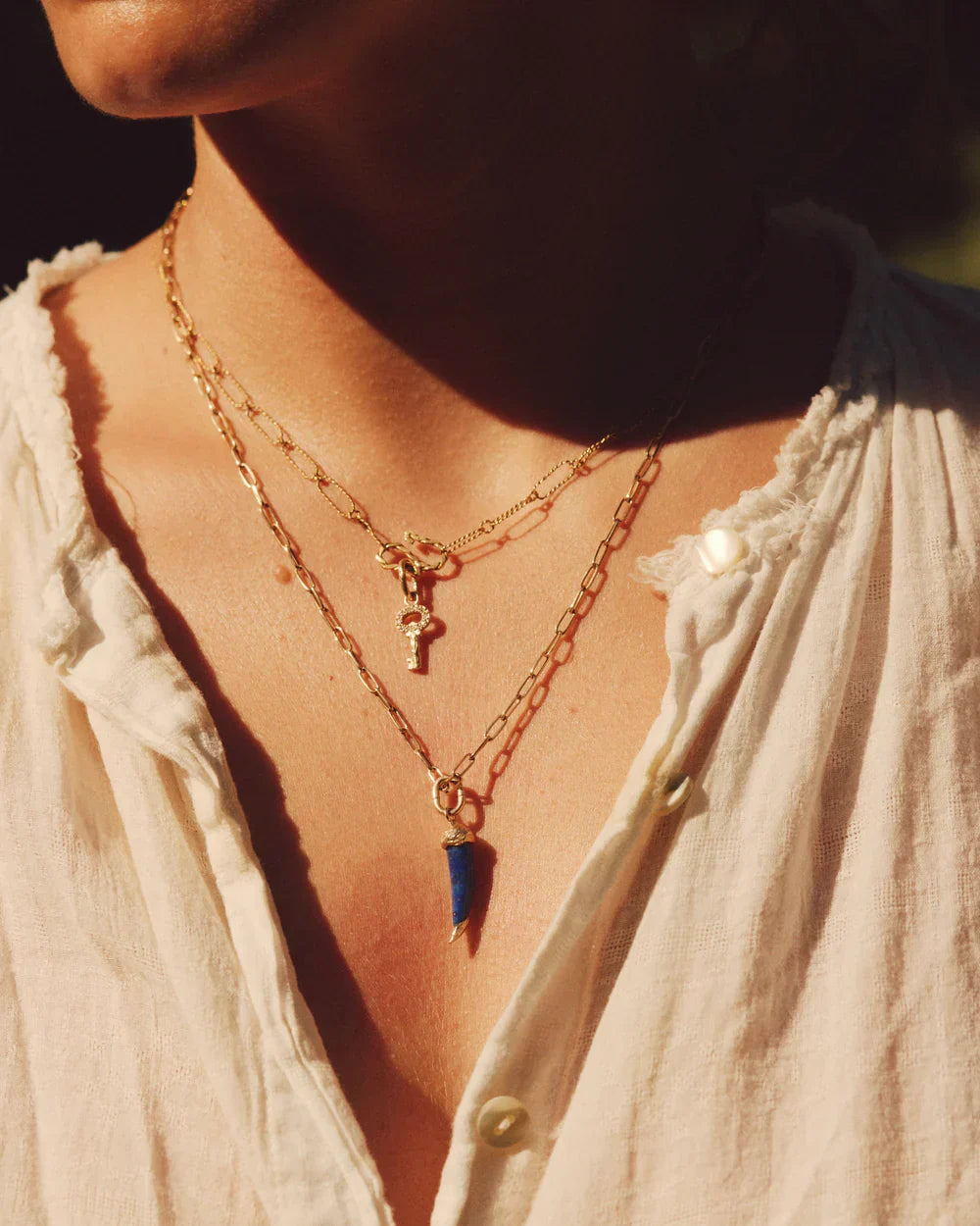 Annika 14K Gold Chain Necklace