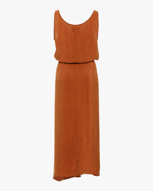 The DK Long Wrap Dress