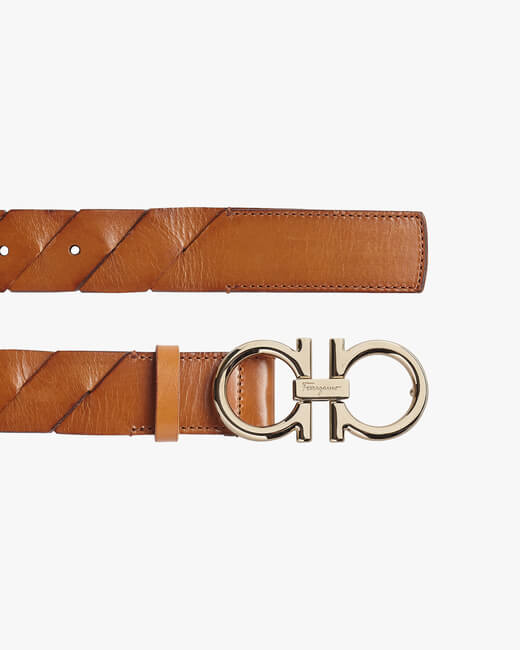 Braided Leather Belt