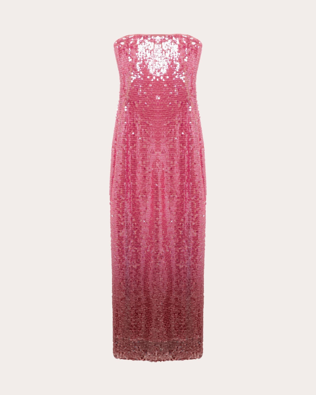 Leilani Sequin Strapless Column Gown