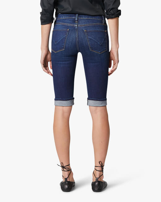 Amelia Cuffed-Knee Shorts