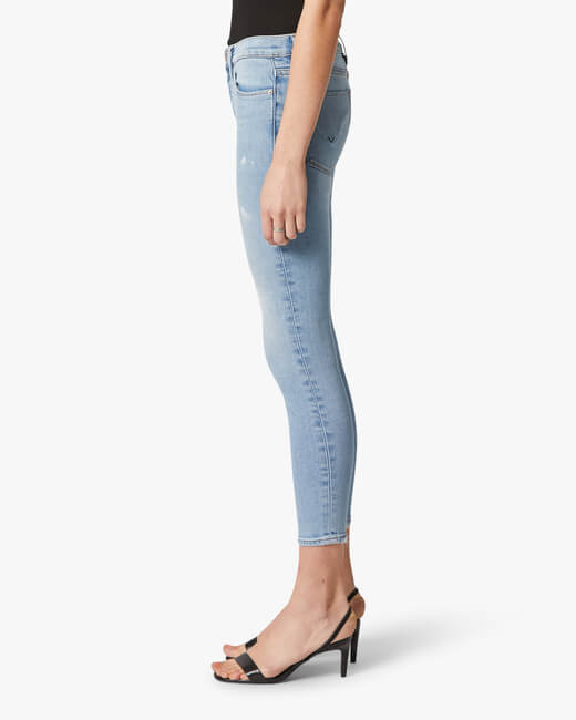 Nico Mid-Rise Super-Skinny Crop Jeans