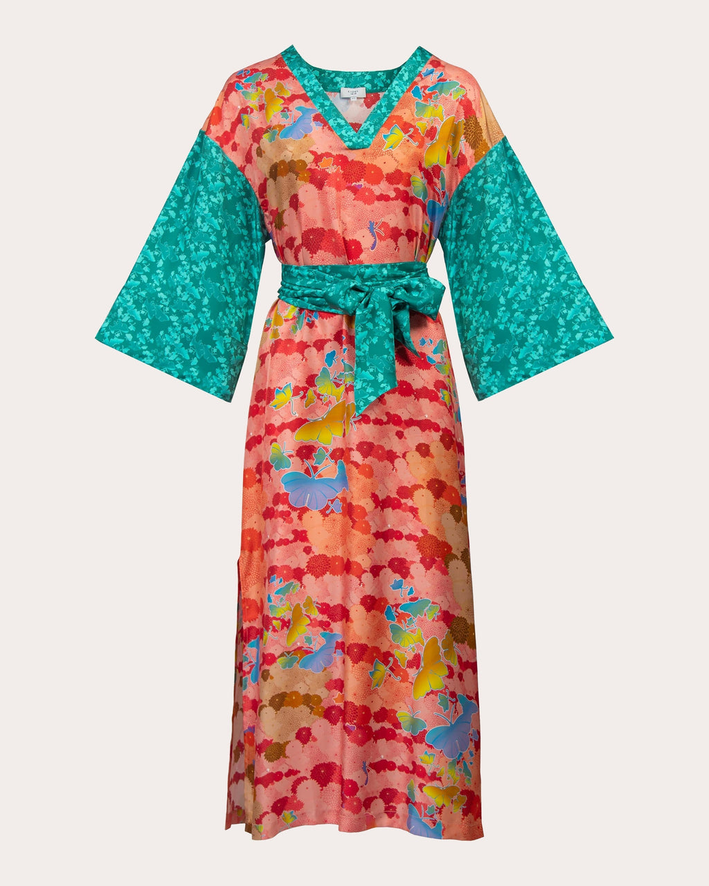Kyoto Niwa Silk Kaftan