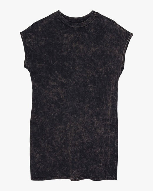 Mineral Black Tee Dress