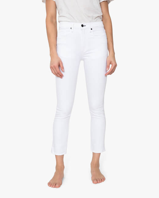 High-Rise Cropped Jeans