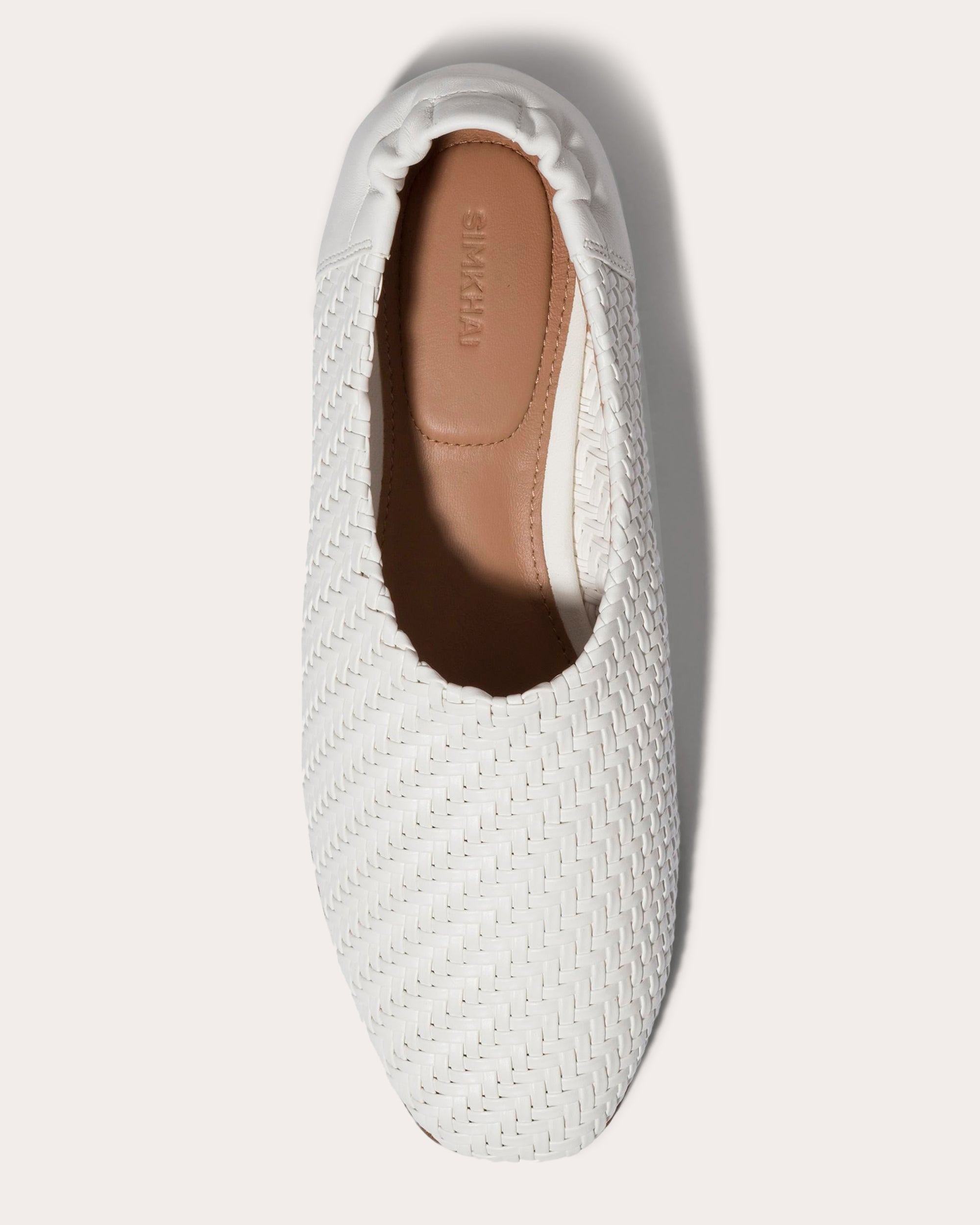 Eden Woven Faux-Leather Loafer