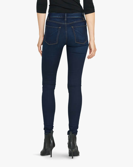 Barbara High-Waist Super-Skinny Jeans