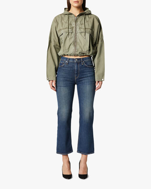 Remi High-Rise Cropped Straight Jeans
