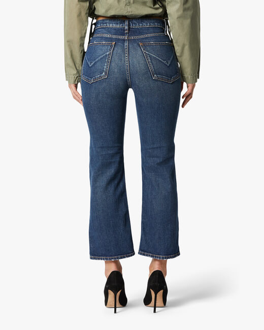 Remi High-Rise Cropped Straight Jeans