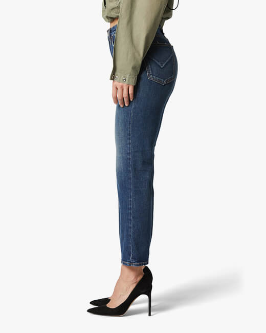 Remi High-Rise Cropped Straight Jeans