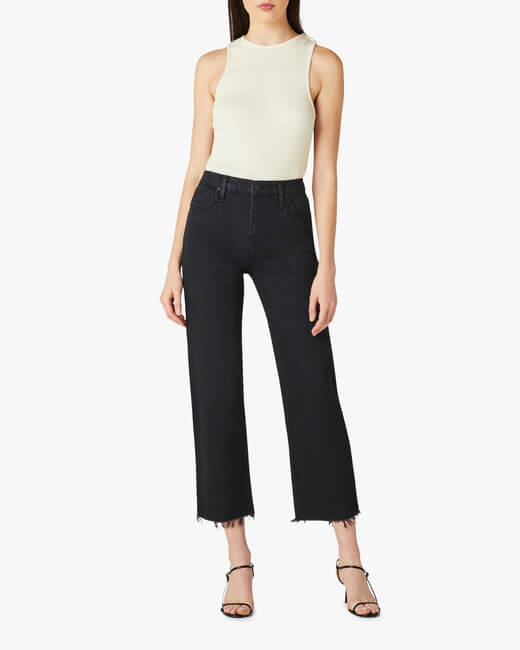 Remi High-Rise Cropped Straight Jeans