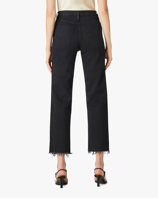 Remi High-Rise Cropped Straight Jeans
