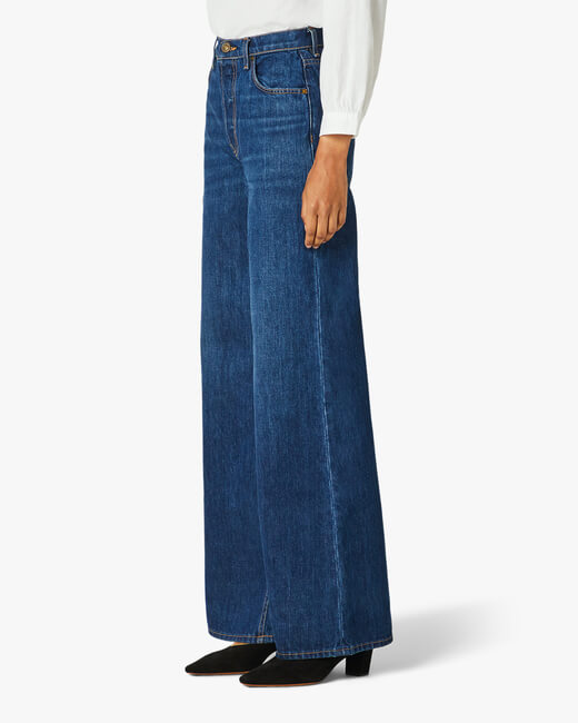 Nora High-Rise Wide-Leg Jeans