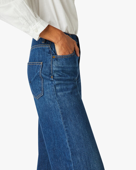 Nora High-Rise Wide-Leg Jeans