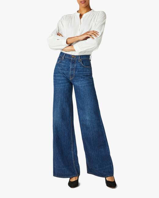 Nora High-Rise Wide-Leg Jeans