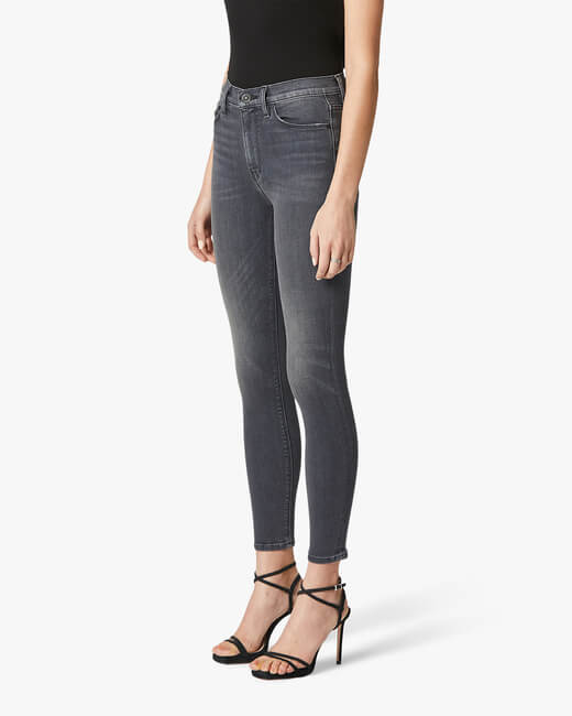 Barbara High-Waist Super Skinny Ankle Jeans