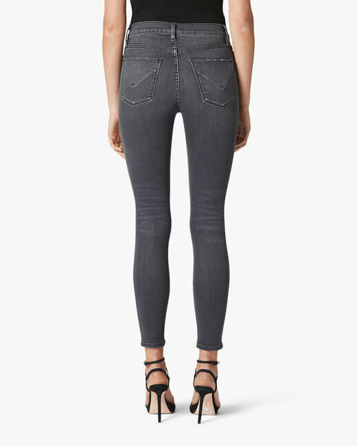 Barbara High-Waist Super Skinny Ankle Jeans