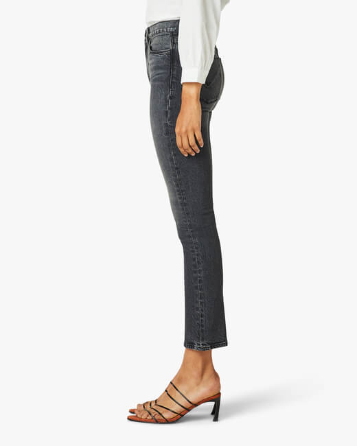 Holly High-Rise Cropped Bootcut Jeans
