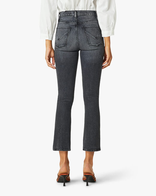 Holly High-Rise Cropped Bootcut Jeans