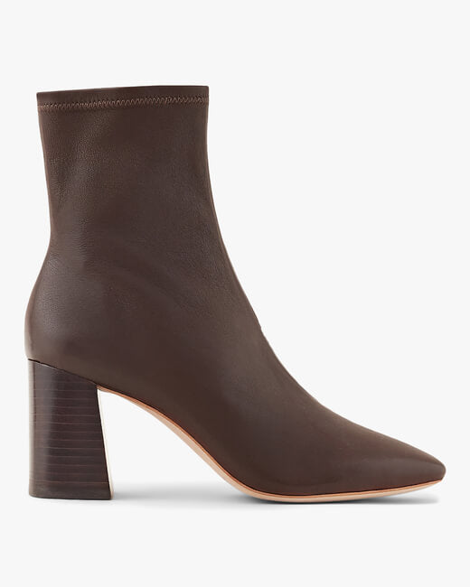 Chocolate Elise Slim Ankle Boot