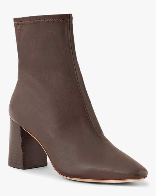 Chocolate Elise Slim Ankle Boot