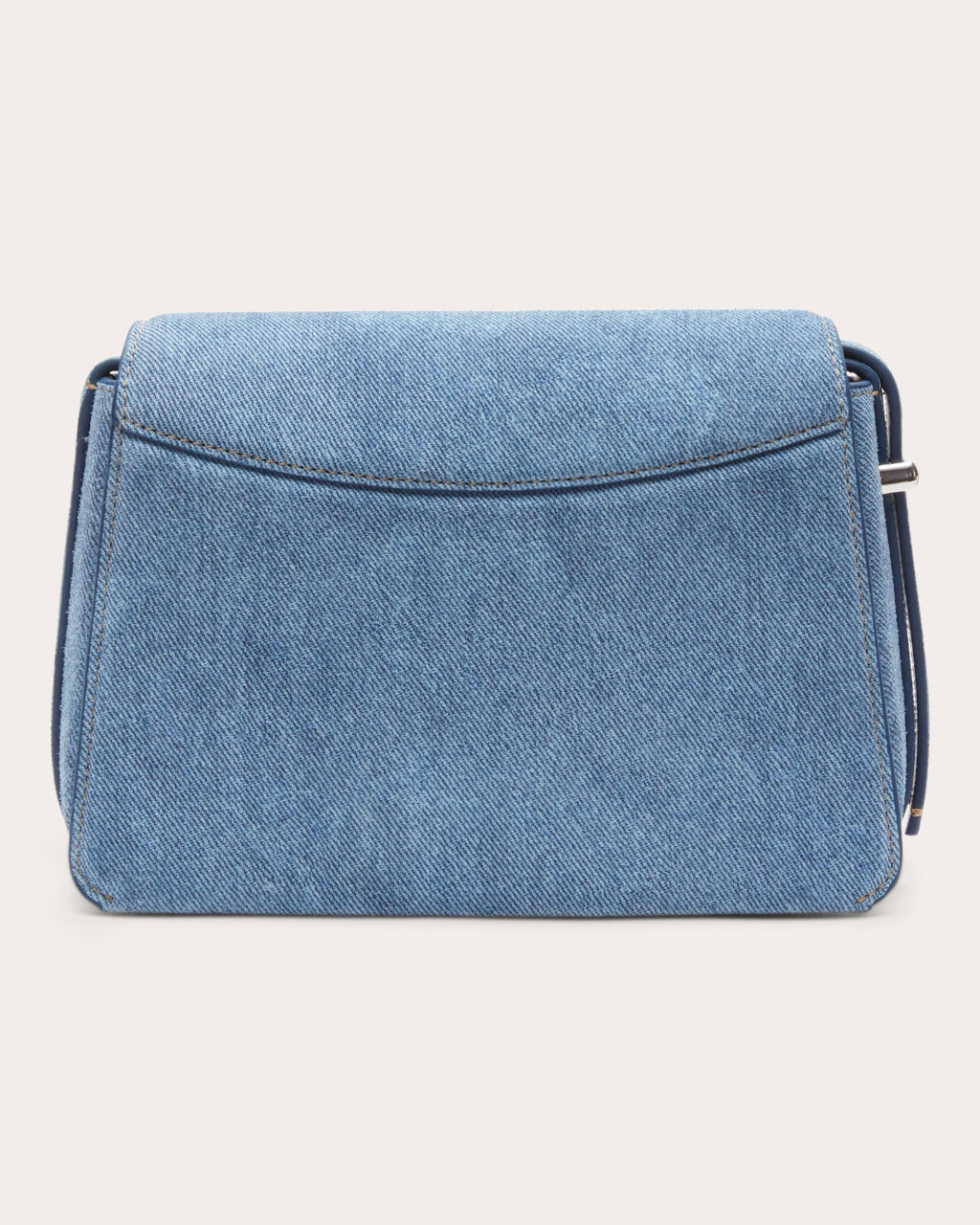 ID Printed Suede Shoulder Bag