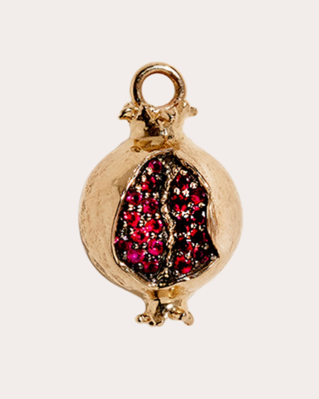 Persephone Ruby & 14k Gold Pendant