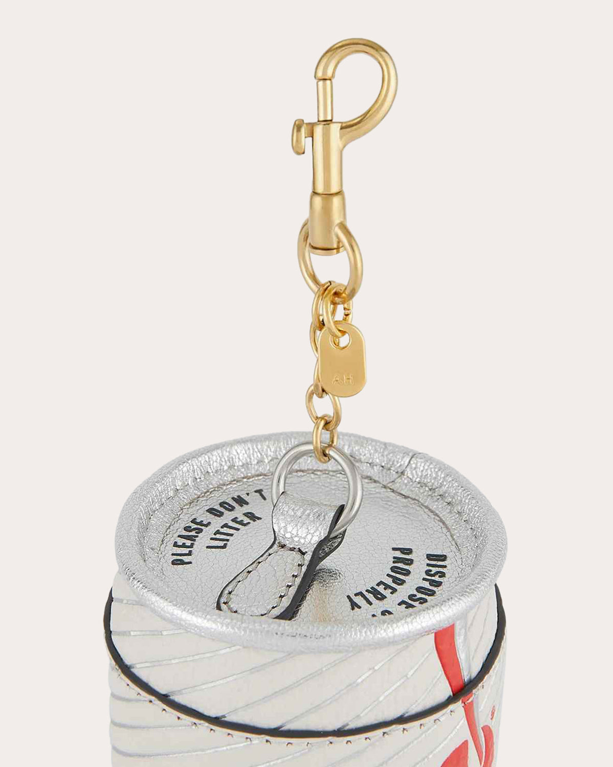 Diet Coke Leather Coin Purse Bag Charm