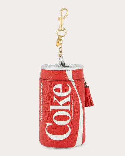 Coca Cola Leather Coin Purse Bag Charm
