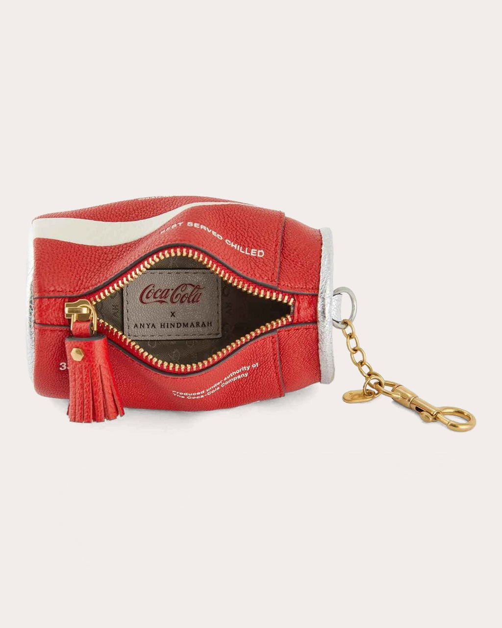 Coca Cola Leather Coin Purse Bag Charm
