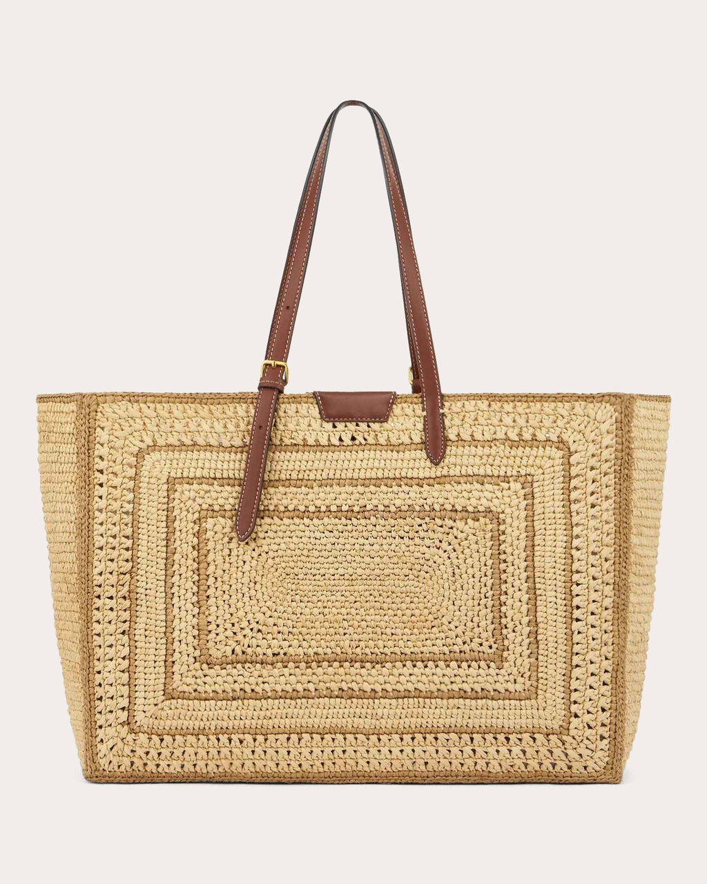 Raffia Bow Tote