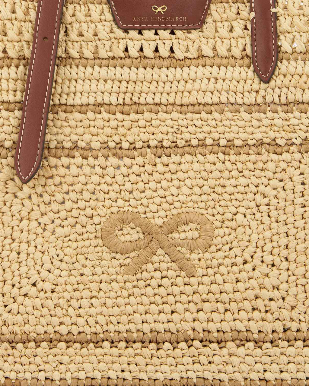 Raffia Bow Tote