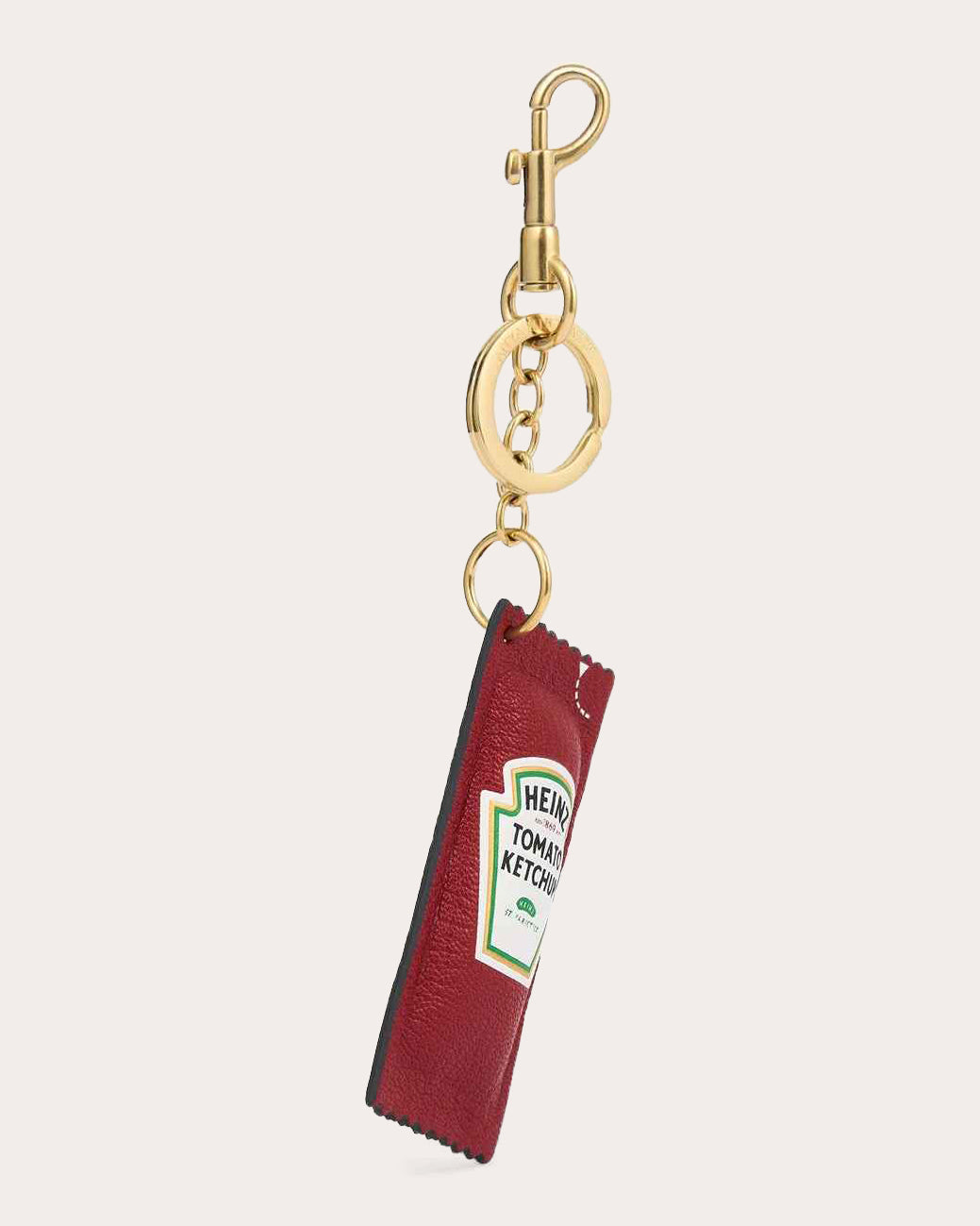 Heinz Ketchup Leather Bag Charm