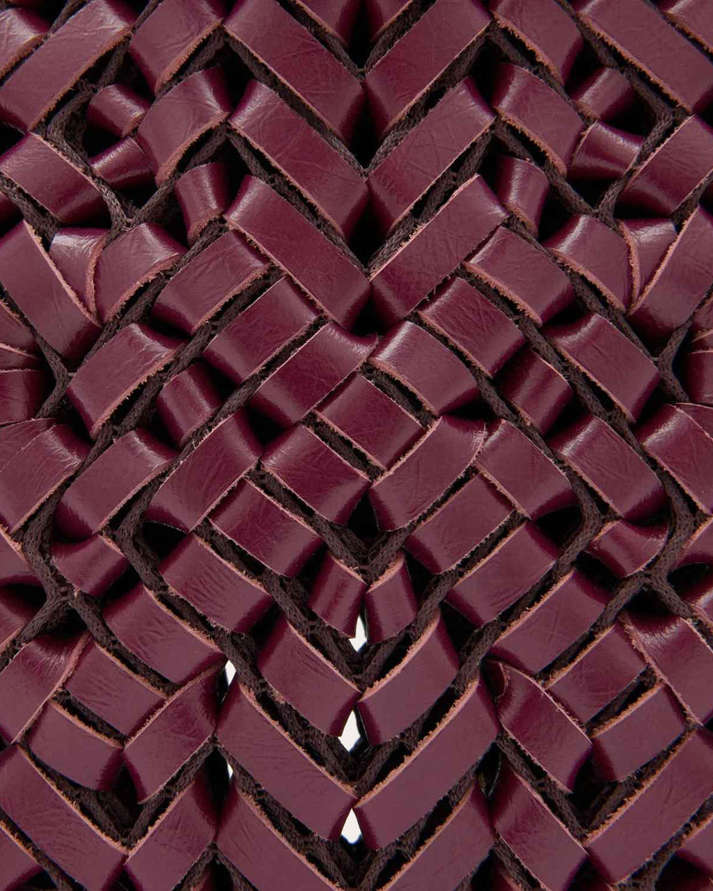 Neeson Woven Leather Shoulder Bag