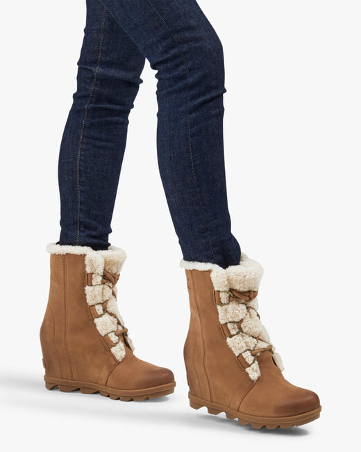 Joan Of Arctic Shearling Wedge Boot