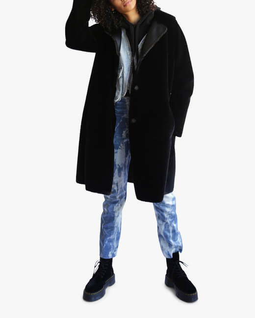 Teddy Reversible Faux Fur Coat