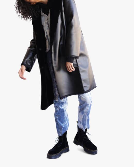 Teddy Reversible Faux Fur Coat