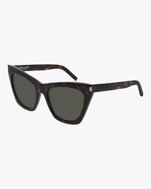 Dark Havana Cat-Eye Sunglasses