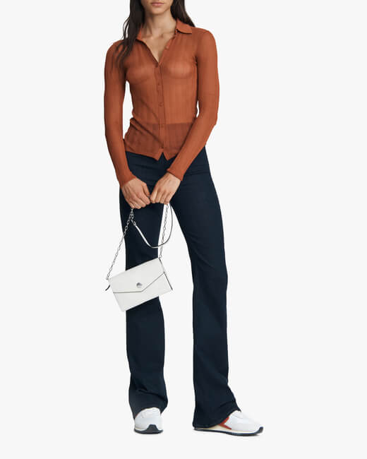 Nina High-Rise Flare Jeans