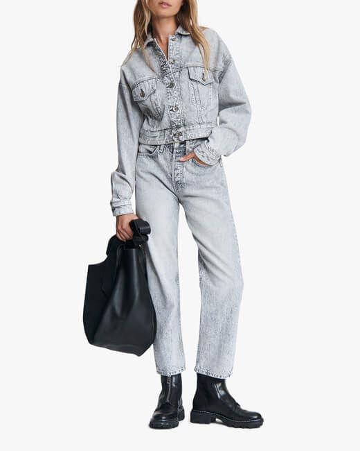 Maya High-Rise Ankle Slim Jeans