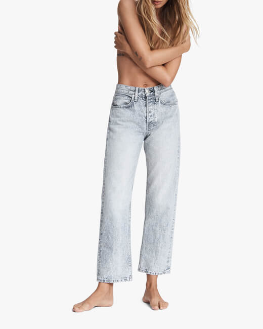 Maya High-Rise Ankle Slim Jeans