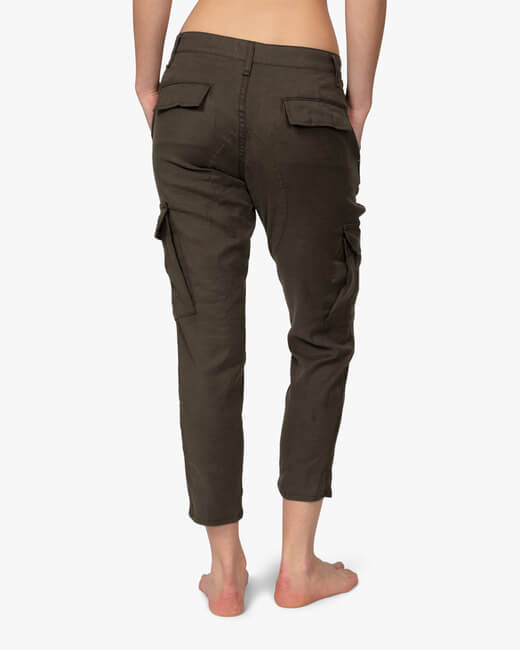 Cropped Cargo Pants