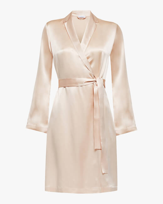 Silk Short Robe