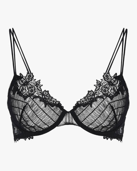 Floral Groove Underwire Bra