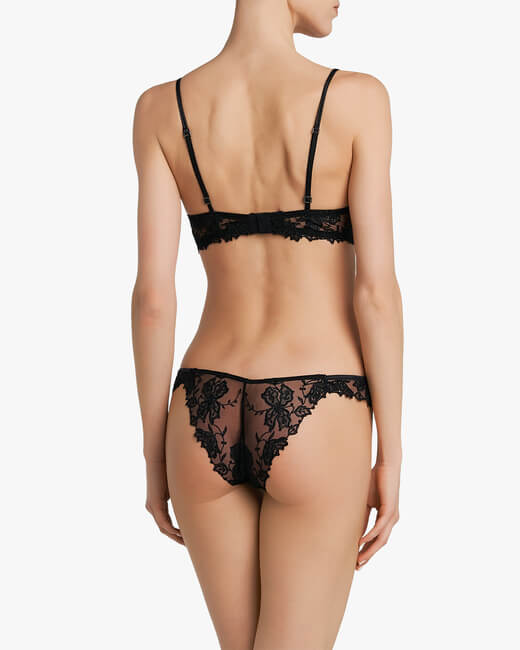 Floral Groove Underwire Bra